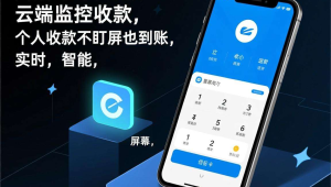 码支付免挂机黑科技：云端监控收款，个人收款不盯屏也到账