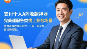 个人API收款神器,码支付无缝对接各类线上业务场景