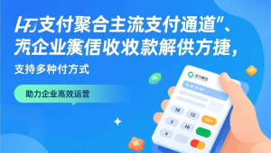 聚合主流支付通道,易支付让企业收款更灵活
